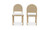 QO-1025-24 - Claire Dining Chair Natural Set Of Two