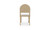 QO-1025-24 - Claire Dining Chair Natural Set Of Two