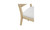 QO-1025-24 - Claire Dining Chair Natural Set Of Two