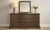 EM-1011-03 - Clarence 6 Drawer Dresser Warm Brown