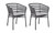 OUT-MD-001-007 - Tori Outdoor Dining Chair Set Of Two