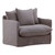 Donota Sofa Chair Slipcover Stone