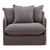 Donota Sofa Chair Slipcover Stone