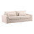 Carila Sofa Slipcover Natural