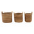 Luorva Basket Set of 3