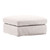 Norael Ottoman Slipcover Natural
