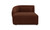 FO-1014-03 - Amelia Left Arm Facing Chaise Chestnut