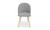 JW-1002-15 - Clarissa Dining Chair Grey   Set Of Two