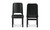 BC-1143-02 - Kerr Dining Chair Vegan Leather Black Set Of Two