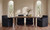OA-1051-02 - Lydia Slipcover Dining Chair Black