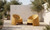 QX-1018-09 - Nolla Outdoor Accent Chair Set Of Two Yellow