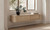 TU-1006-24 - Round Off Floating Console Table Natural