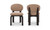 EQ-1027-03 - Sami Dining Chair Brown Set Of Two