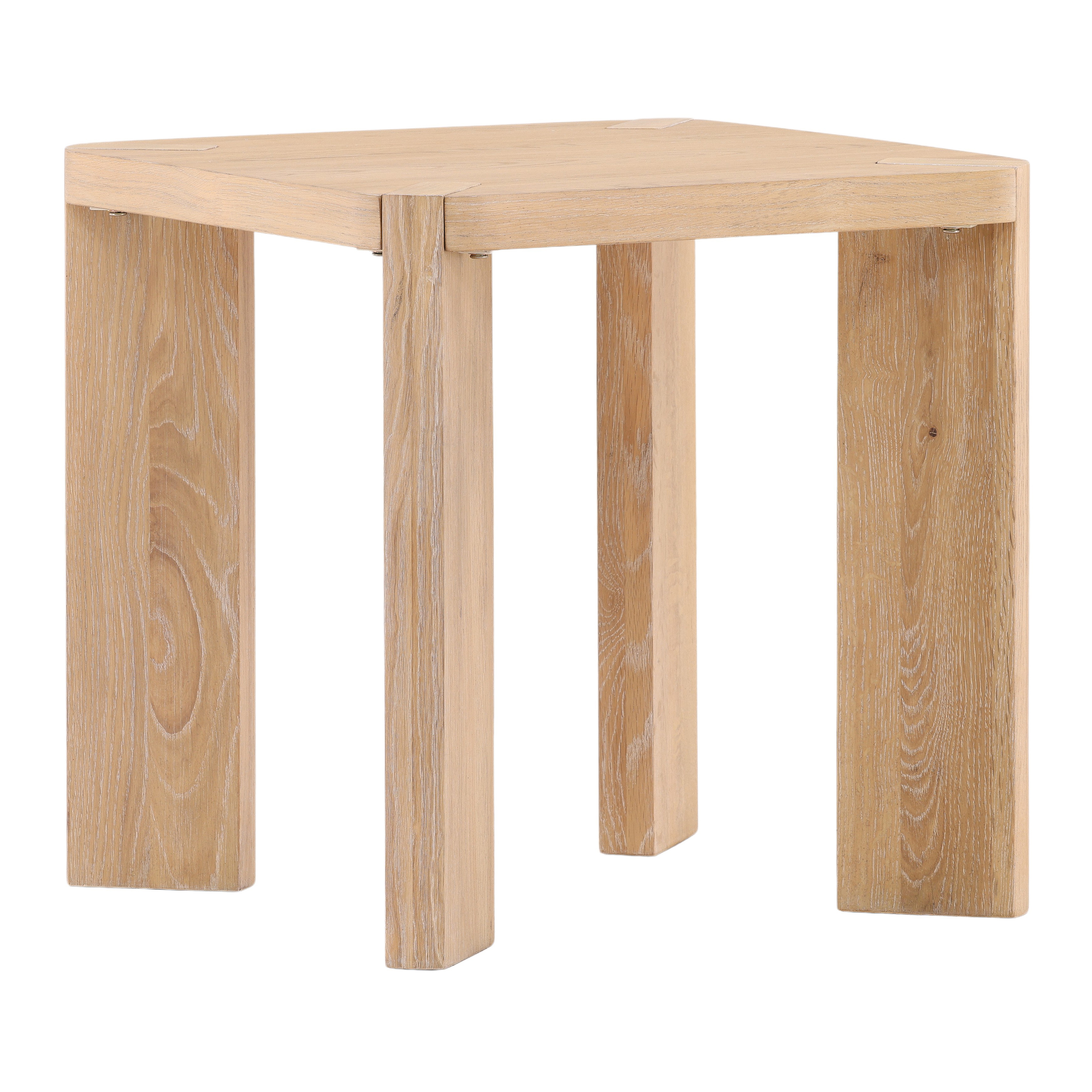 サイドテーブル・ナイトテーブル・ローテーブル teak fin side table  by alain van havre Oblic Side Table by Alain van Havre by Ethnicraft