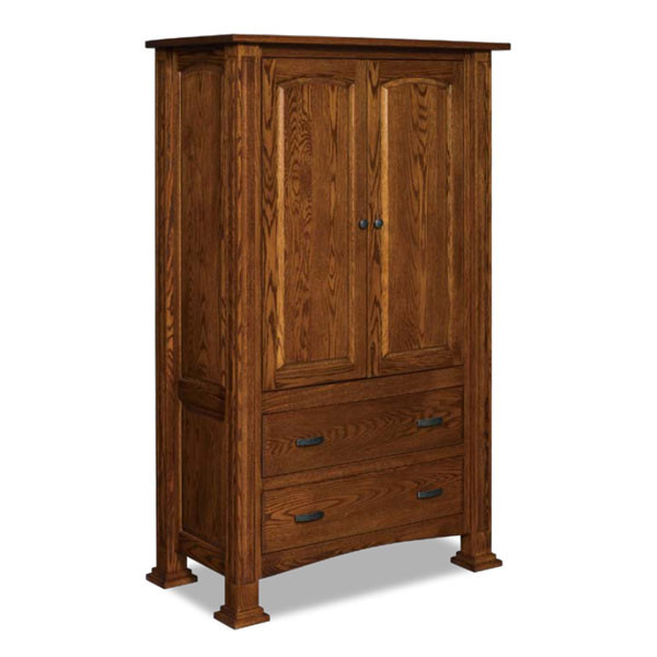Lexington 2 Drawer Armoire - Cherry Valley Furniture