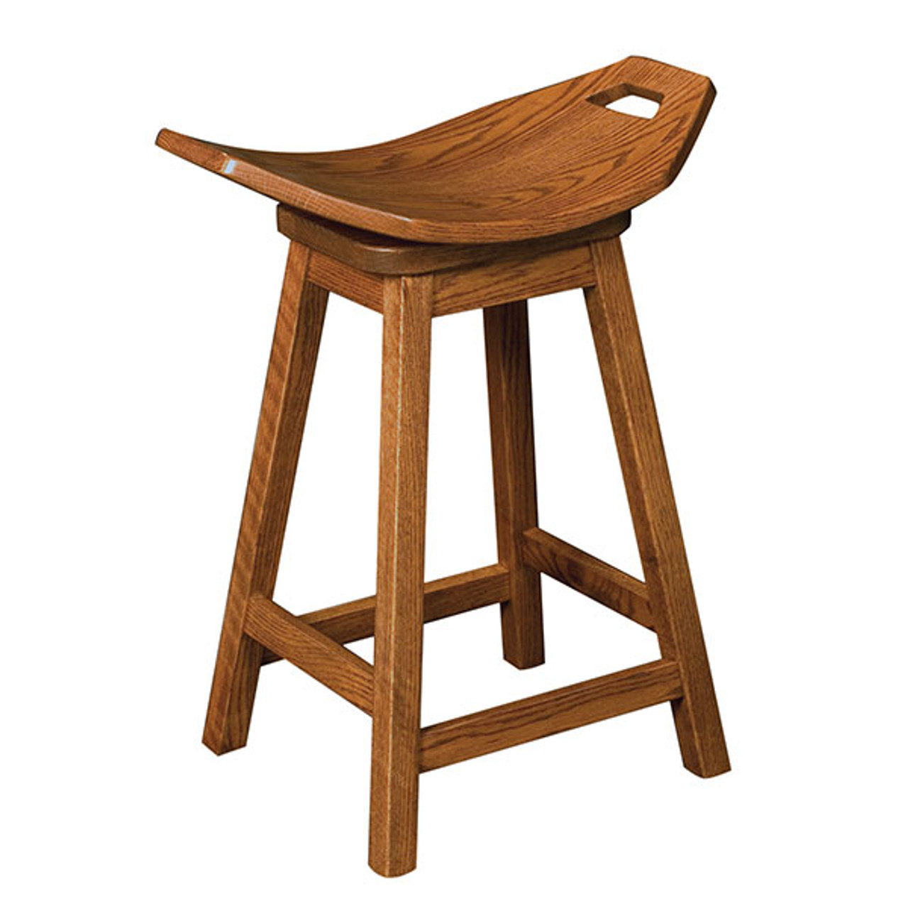 Swivel saddle shop bar stools