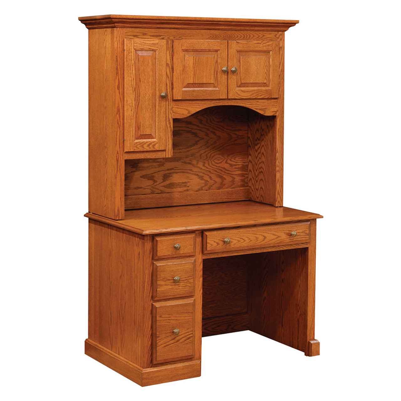 Traditional Student Desk With Hutch Cherry Valley Furniture