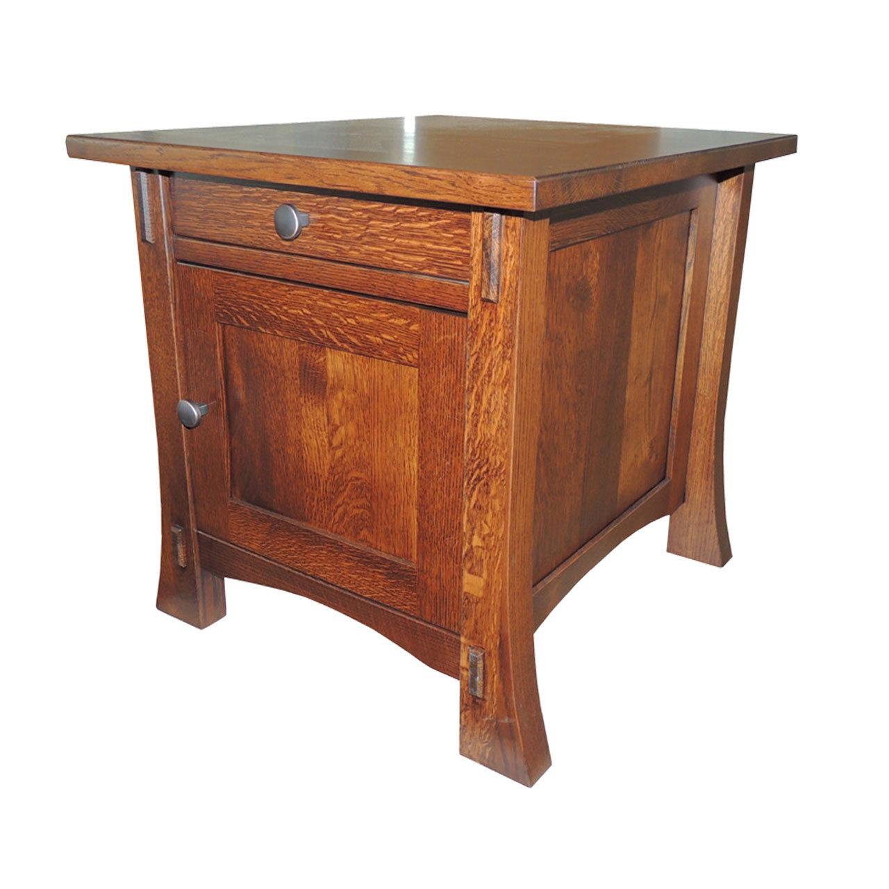 Dutch Enclosed Style End Table Cherry Valley Furniture