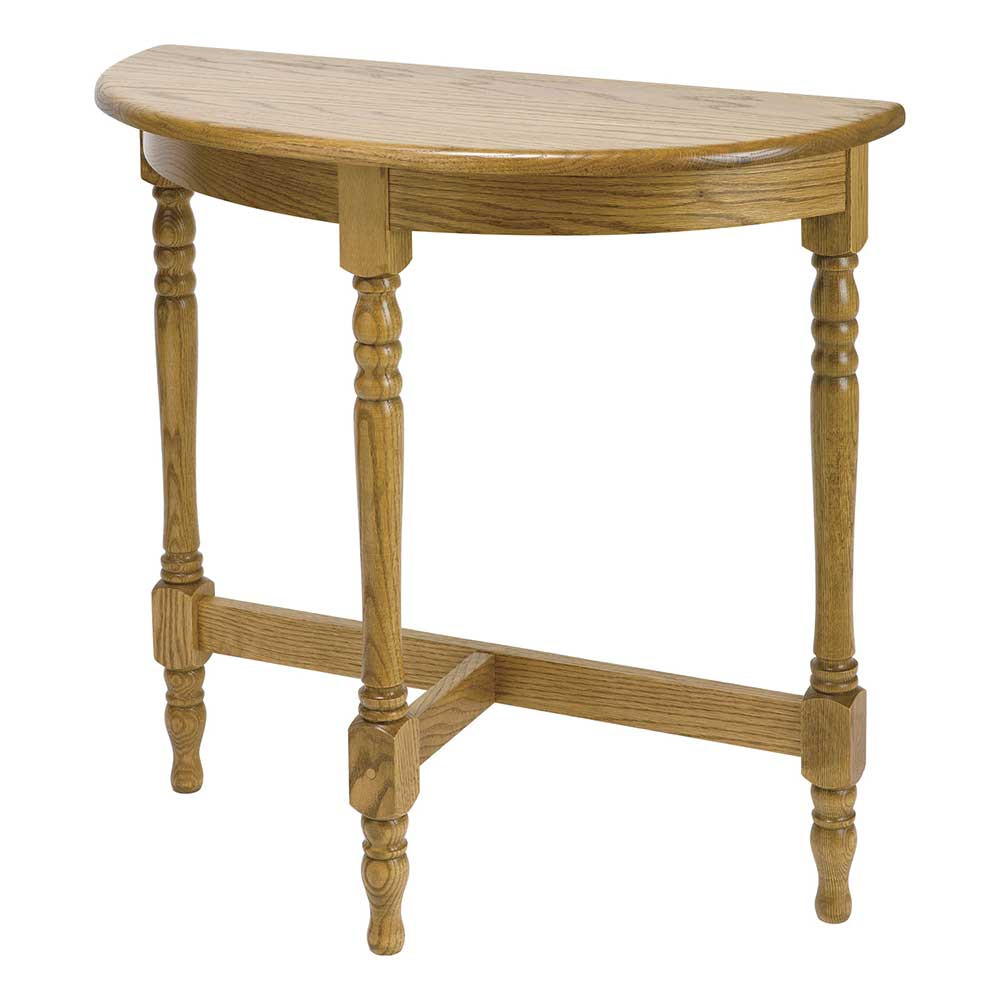 Turned Leg Foyer Table Cherry Valley Furniture In Andover