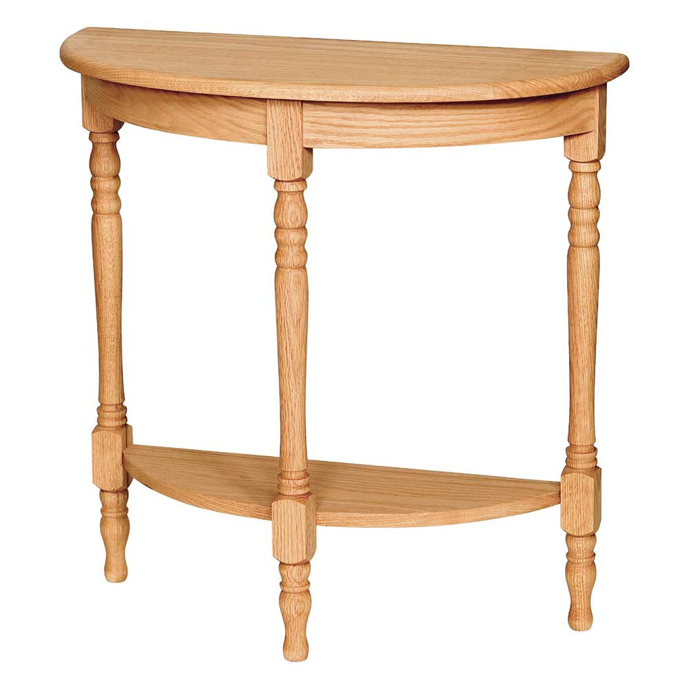 Turned Leg Foyer Table Cherry Valley Furniture in Andover