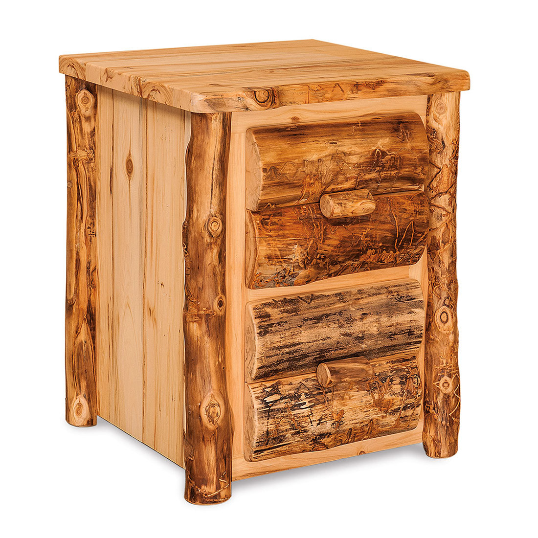 Rustic File Office Furniture Cherry Valley Furniture