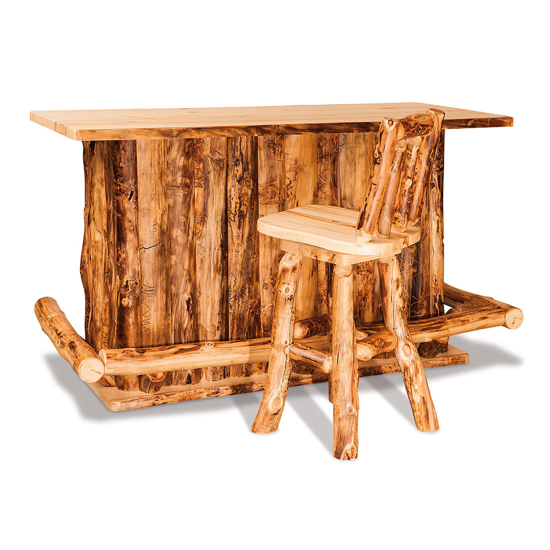 Kitchen Bar with bar stool Cherry Valley Furniture