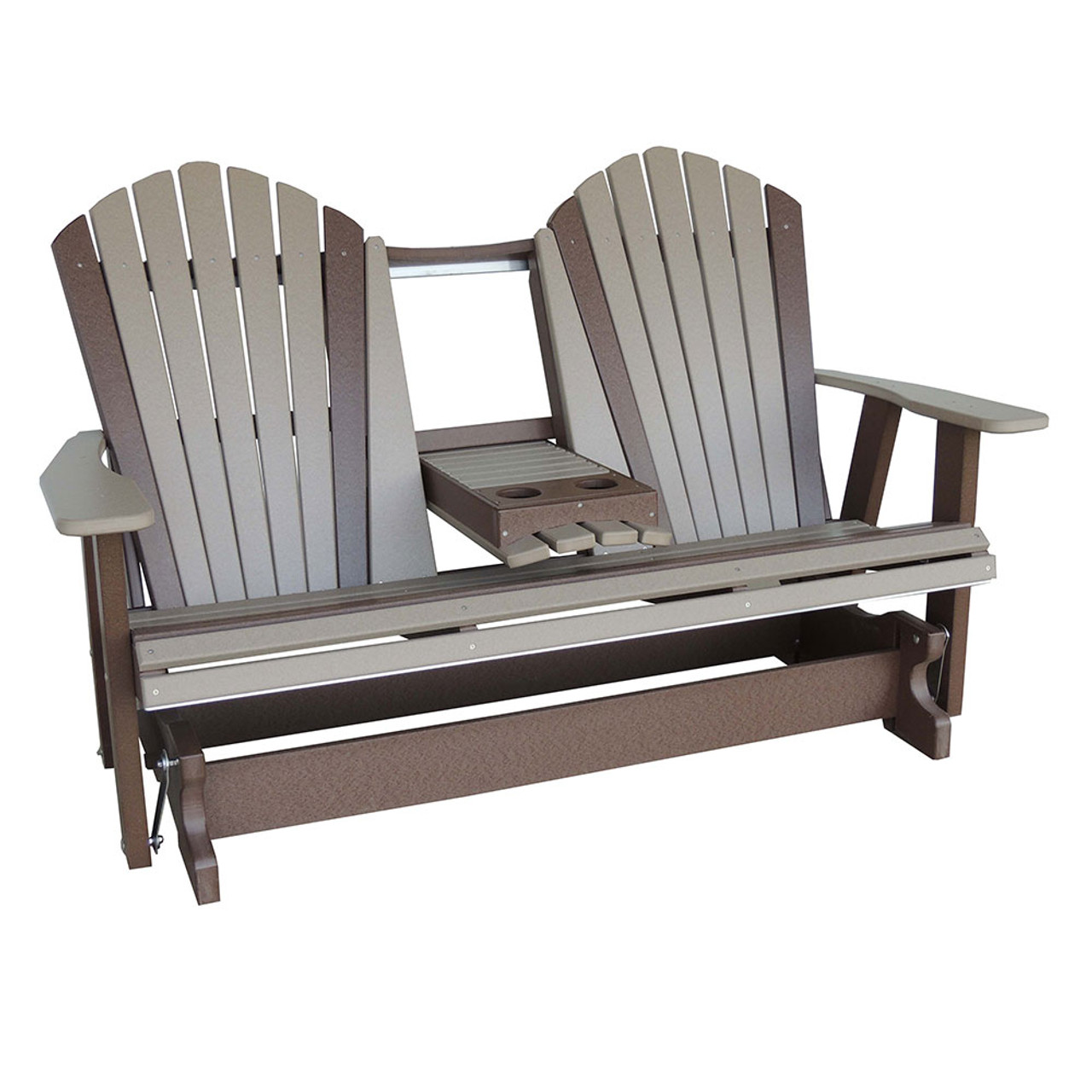 Adirondack 5 Settee Glider Cherry Valley Furniture