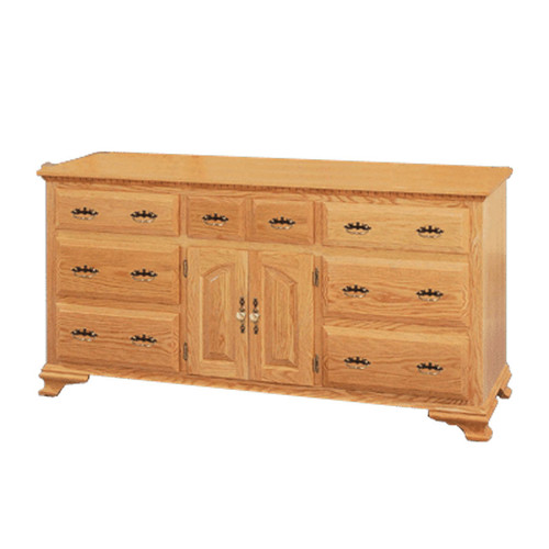 Heirloom Dresser w/ Trifold Mirror - Cherry Valley Furniture