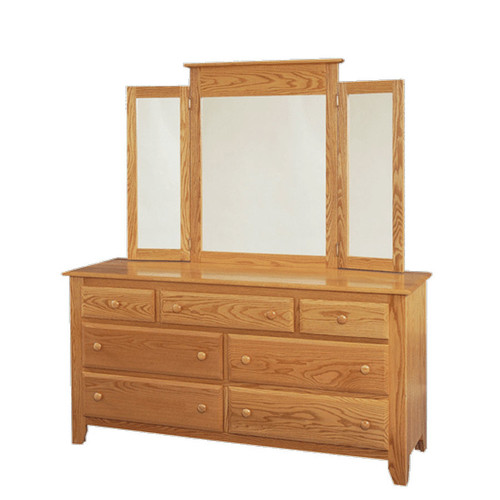 【ややハイレート】バローネデッキ＆パーツ　計56枚セット Heirloom Dresser with Trifold Mirror - Cherry Valley Furniture