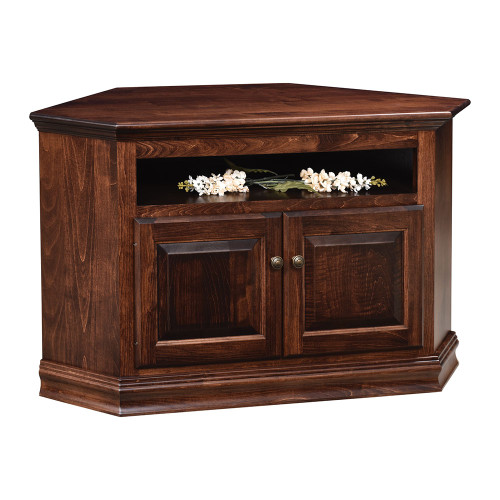 Traditional Corner TV Stand Cherry Valley Furniture in Ohio