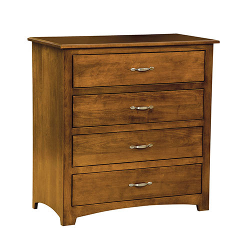 Hardwood Monterey 4 Drawer Chest