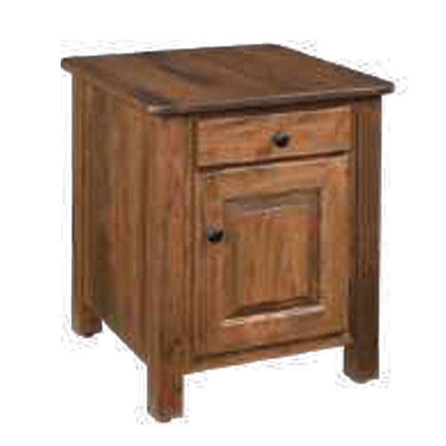 Country Enclosed Side Table
