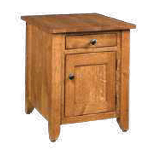 Modern Mission Enclosed End Table