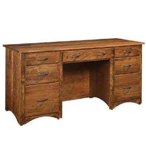 Shaker Double Pedestal Desk