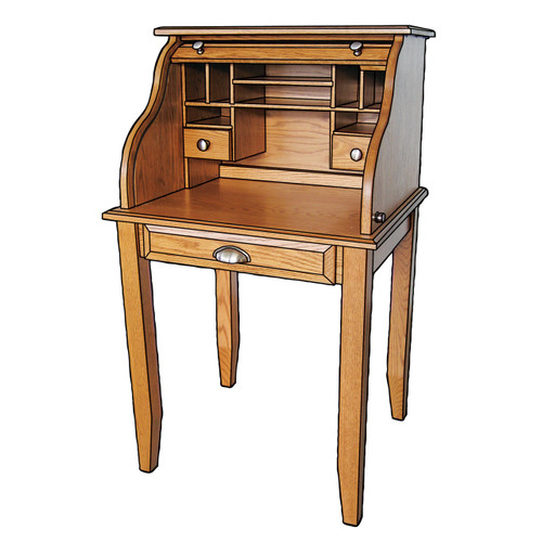 Jasper Secretary Roll Top Desk Jasper Secretary Roll Top Desk