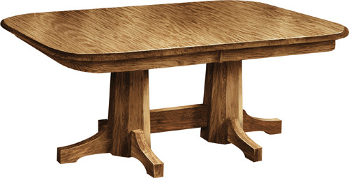 Pinnacle Double Pedestal Table Pinnacle Double Pedestal Table
