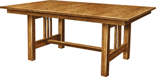 Mission Trestle Table