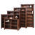 48" Modern Mission Open Bookcase 48" Modern Mission Open Bookcase