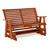 Wood Roll Back Glider