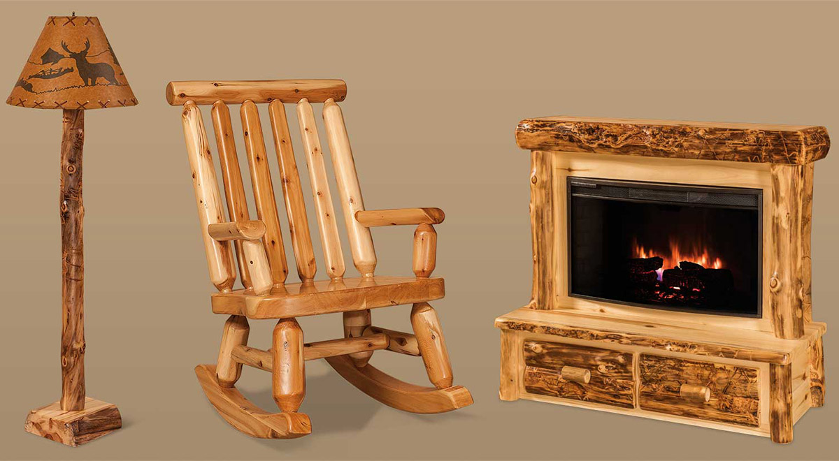 Handcrafted Rustic Log Furniture Cherry Valley Furniture