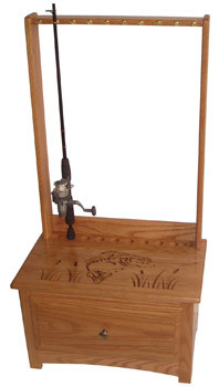 Fishing Rod Stand - Cherry Valley Furniture