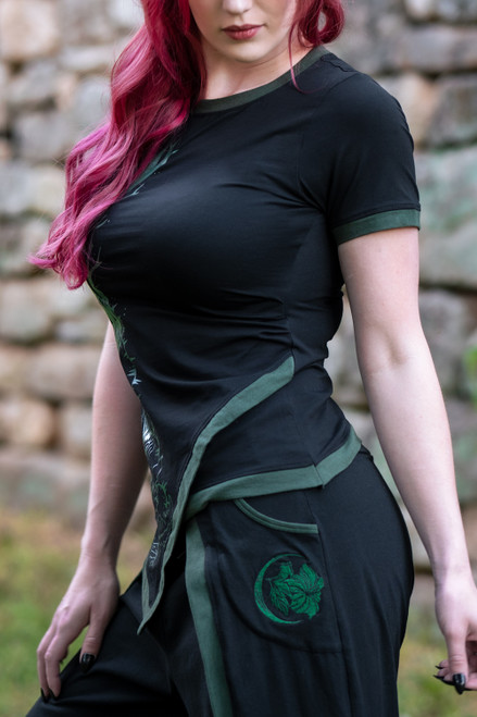 Forest Ritual Tunic, left side view