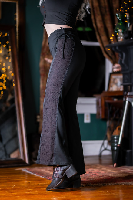 Dahlia Flare Leggings (with Pockets)