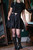 Dark Pixie Suspender Skirt - Medium
