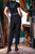 Forest Burial Overalls Sample - Black/Gray - Small