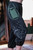 Hecate Harem Pants - Black/Green - Medium