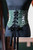 Selene Corset Belt - Green/Silver - S