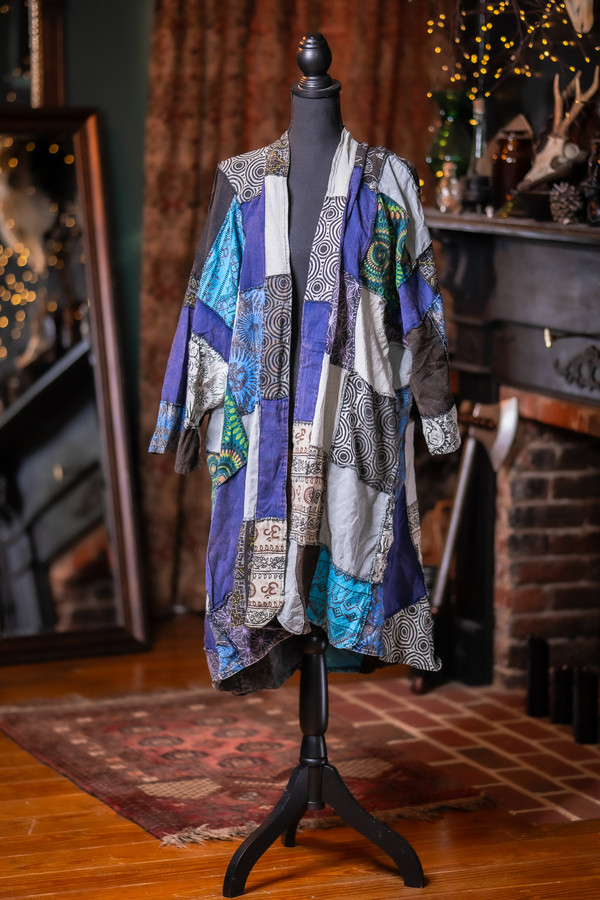 Mystic Patchwork Duster Sample - Multicolor - S-XL