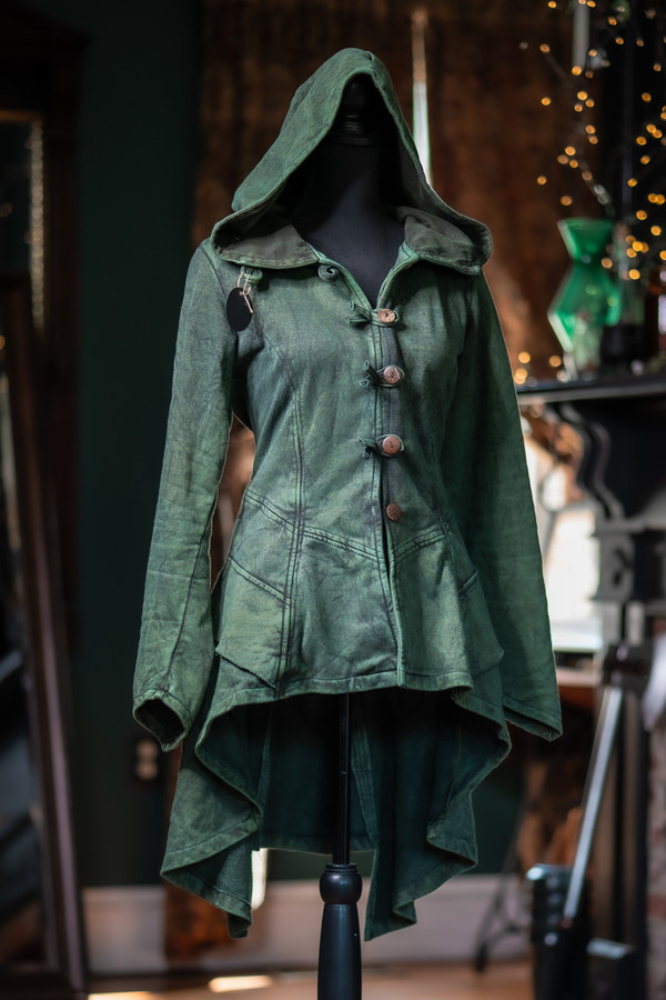 Artificer's Coat- Green - Medium