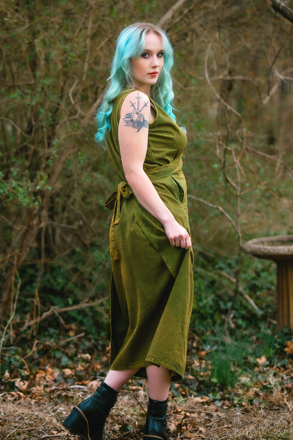 Ceridwen Apron Dress
